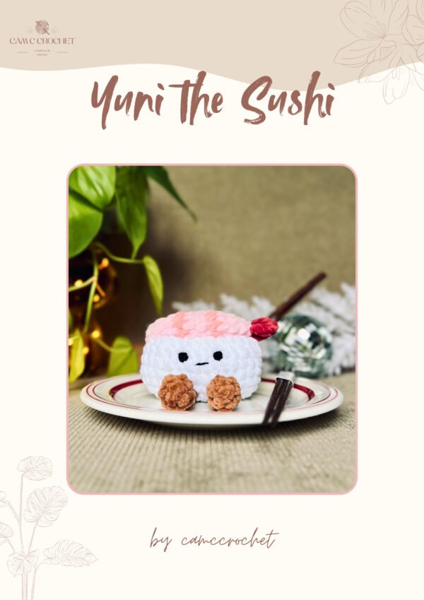 Yuni le Sushi - Patron crochet (FR et EN)